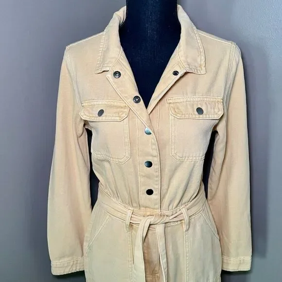 MISSGUIDED Denim Cotton Jumpsuit - Picture 5 of 8